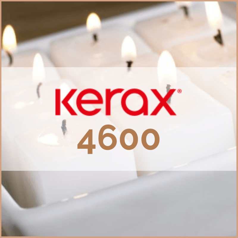 5kg KERAX KERAWAX 4600 PARAFFIN BLEND PILLAR WAX